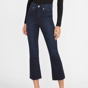 Express Women’s Cropped Flare Jeans